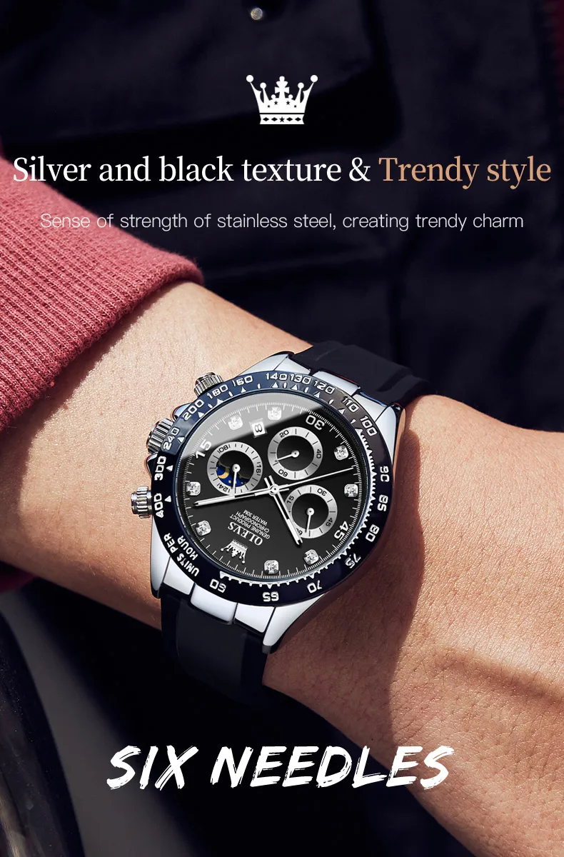 OLEVS Luxury Men Watch Image 5