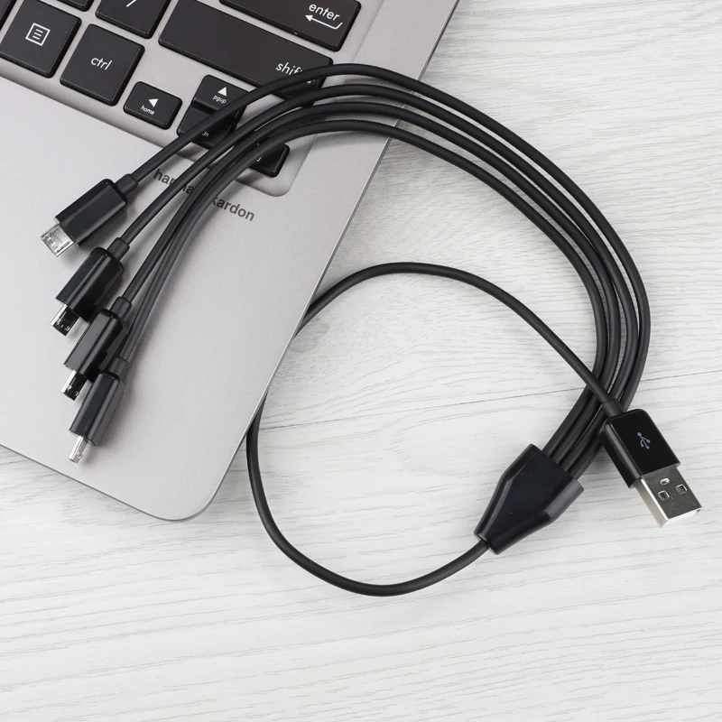 50cm 4 in 1 Micro USB charger cable Power 4 Micro USB Devices At Once