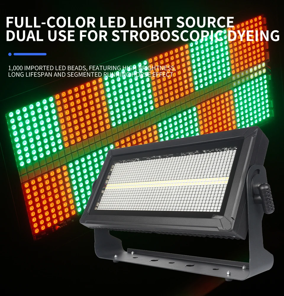 350W High Power Waterproof Strobe Light DMX 24RGB+12 White Light RGBW IP65 Outdo