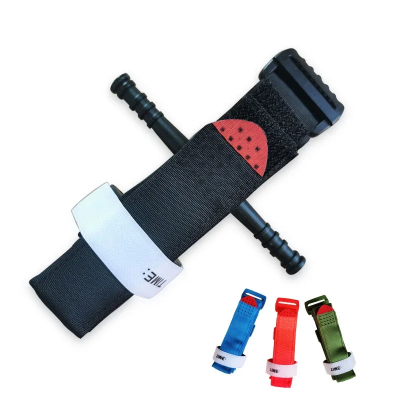 Tourniquet Kit Tactical Tourniquet Portable First Aid Quick Slow Release Buckle Medical Tactical One Hand Emergency Tourniquet Strap Outdoor Hiking