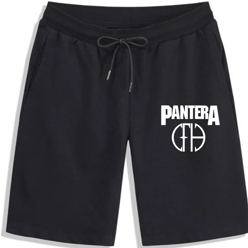 

Шорты Pantera Walk мужские с принтом, крутые короткие штаны, черные, белые