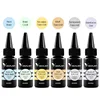 Venalisa Super Glossy Non-Wipe Soak Off UV LED Gel Top Coat Refillment Package Diamond Long Wear Anti-Yellow No-Sticky Top Coat 6