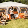 12 Person Tent | Large Multi Room Tent for Family with Storage Pockets for Camping Accessories 1