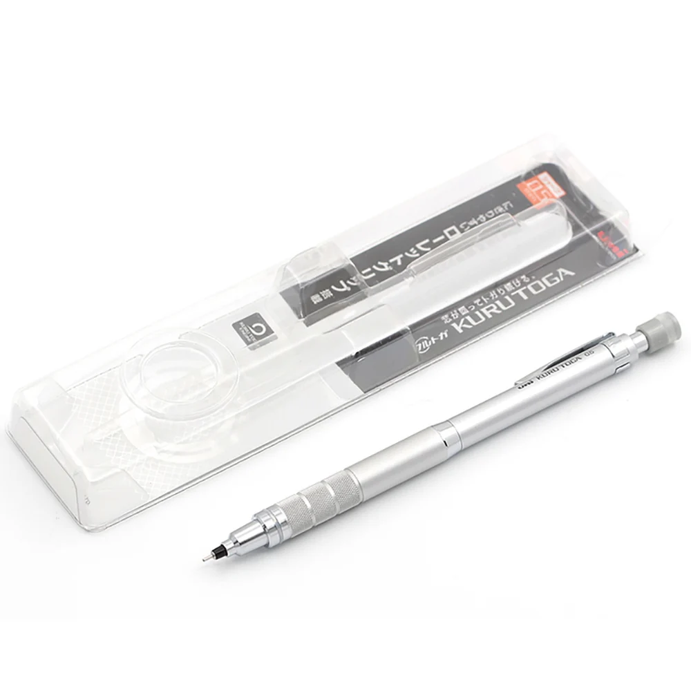 Uni Mechanical Pencil Set M5-1017 Kuru Toga Roulette Model Automatic Lead Spin 0.5mm Office School Supplies Japanese Stationery 5