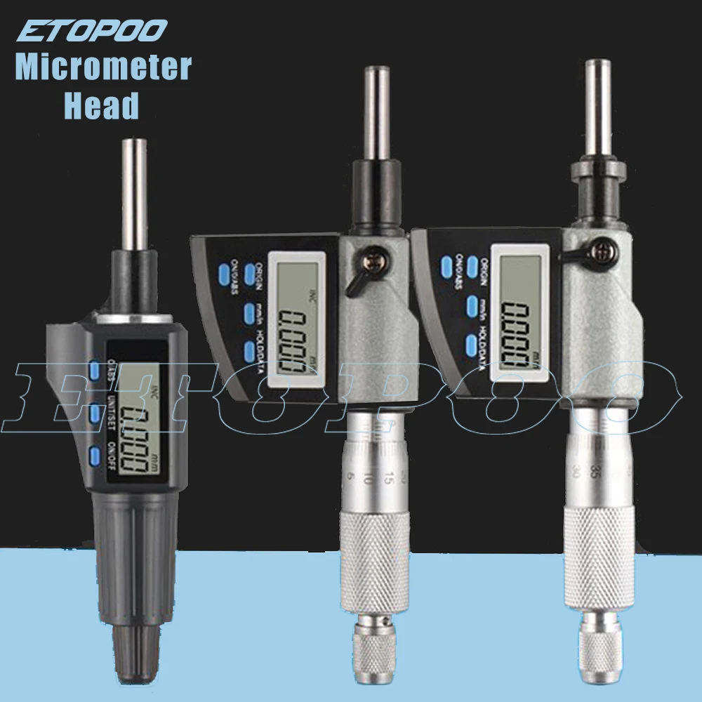 025mmElectronicMicronMicrometerHeads0001mmHighPrecision
