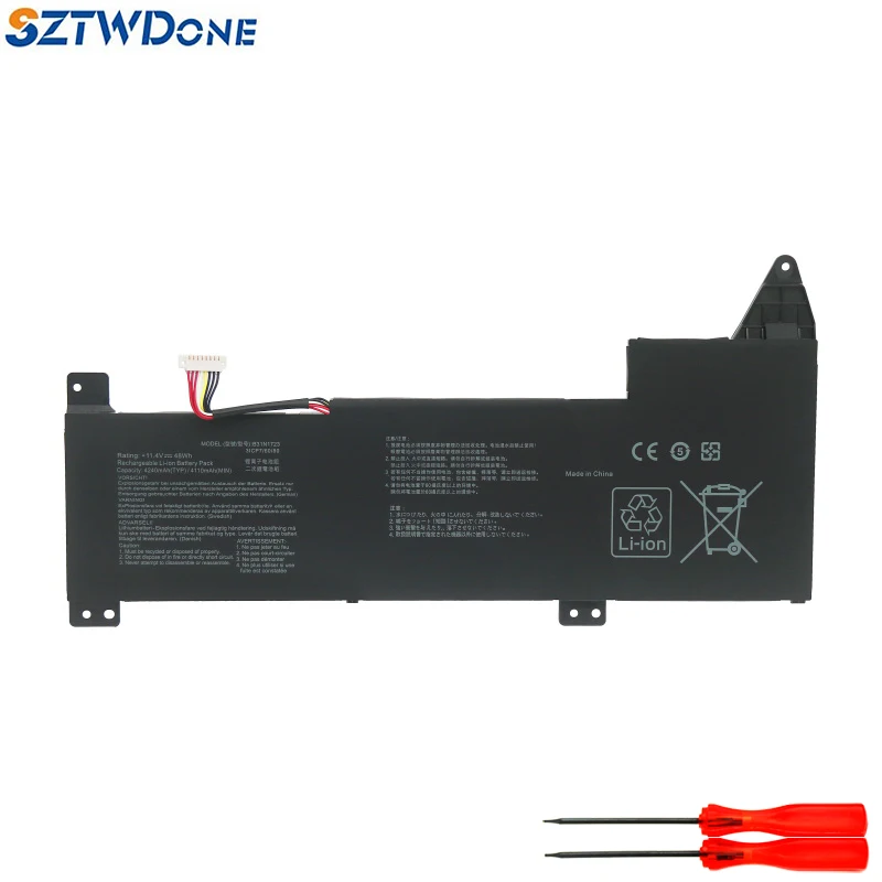 SZTWDONE B31N1723 Laptop battery for ASUS K570UD K570ZD R570UD