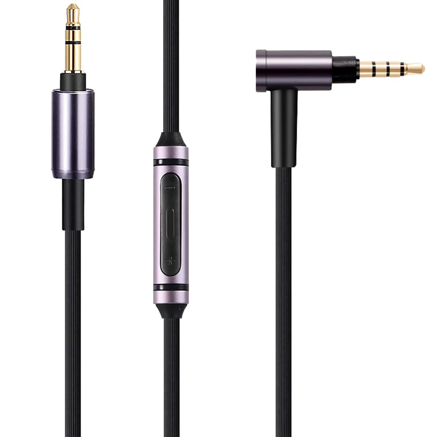 Mic Cable for Audio-Technica ATH-M20xBT M20xBT ATH-S220BT ATH-WS660BT Headphones Universal Microphone Remote Cords Wire