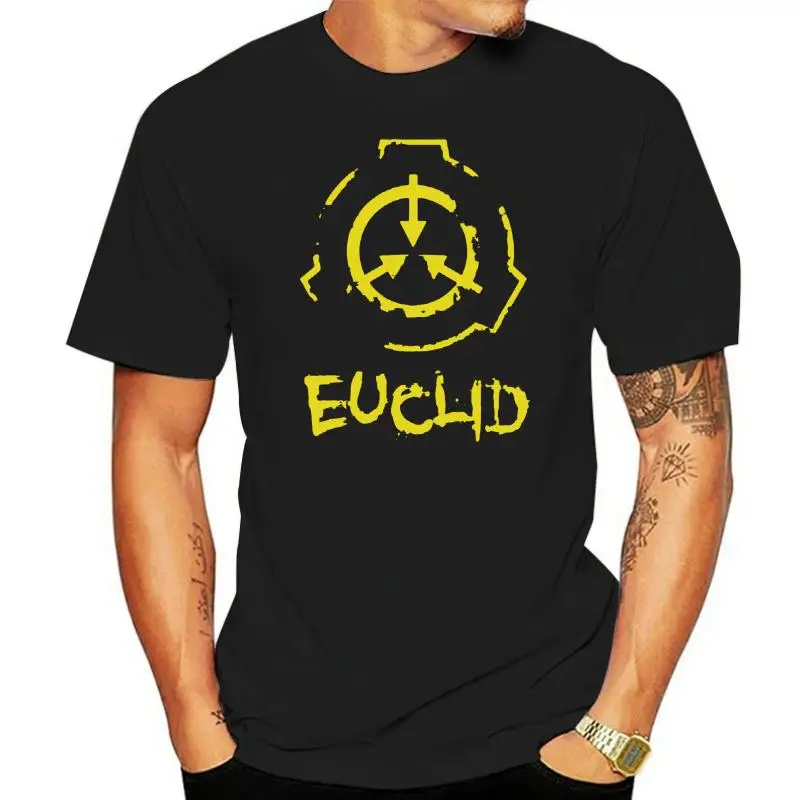 

Men tshirt SCP Foundation Euclid Unisex T Shirt Printed T-Shirt tees top