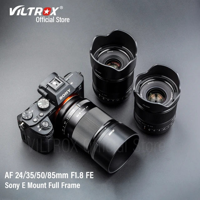 VILTROX 24mm 35mm 50mm 85mm F1.8 Sony E Camera Lens: A Compact and Powerful Prime Lens for Stunning Photography