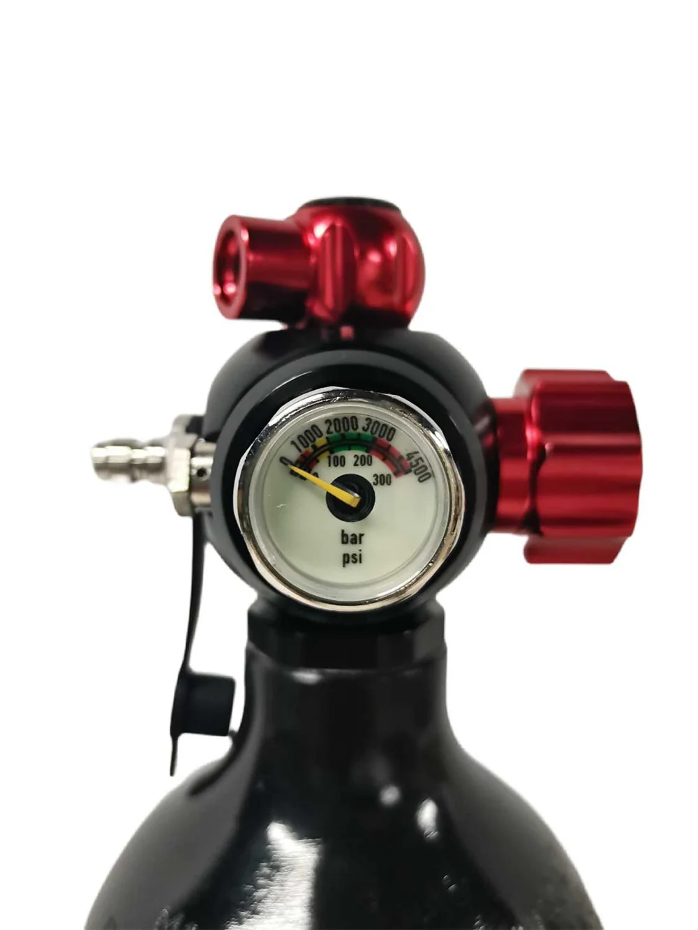 Diving Valve M18X1.5 6061 Aviation Aluminum Scuba Diving Valve Snorkeling Respirator Refill Adapter