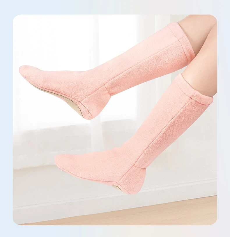 Warme Tanz stiefel für Frauen Mädchen Winter Aufwärmen Fleece Stiefel verdickt Ballett Tanz schuhe Erwachsene weiche Sohlen Tanz schuhe – Detail 11