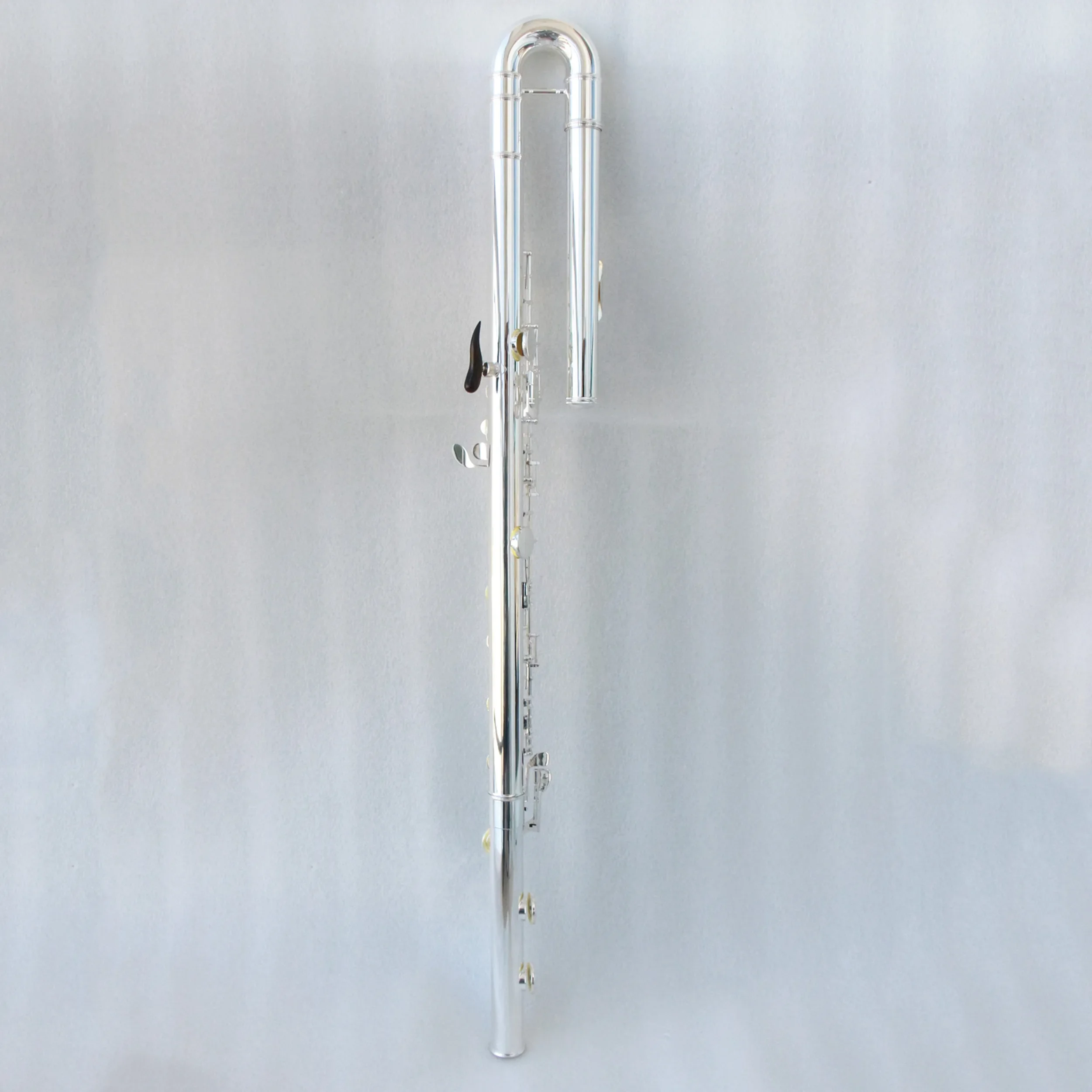 professional bass flute high end best cost performance bass flute silver plated ebony accessories