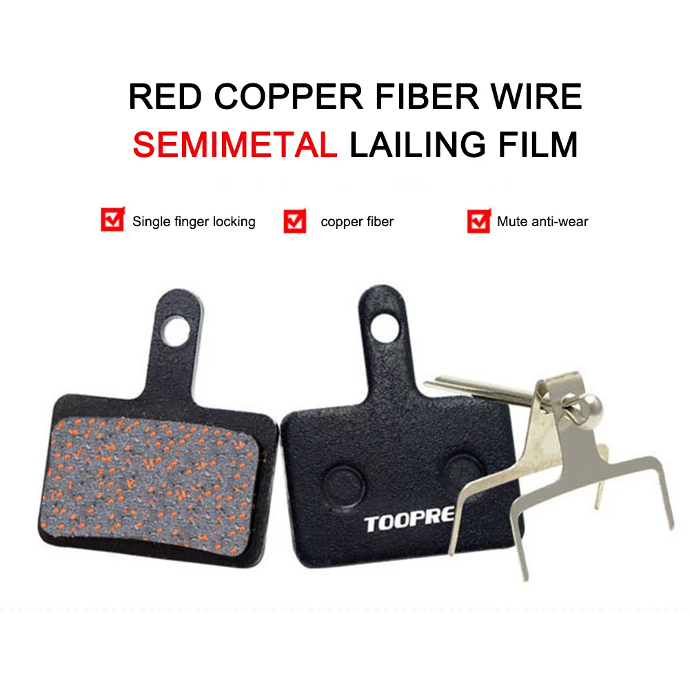 4 Pair Brakes For Bicycle for Shimano M395 M355 M446 Bicycle Brake Pads