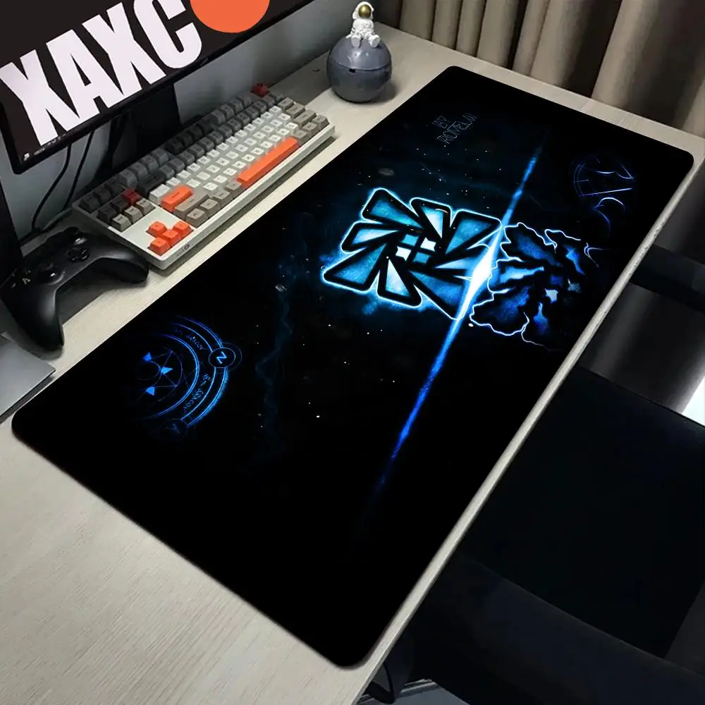Mouse Pad Geometry Dash Gaming Desk Mat Laptops Anime Carpet Gamer PC ...