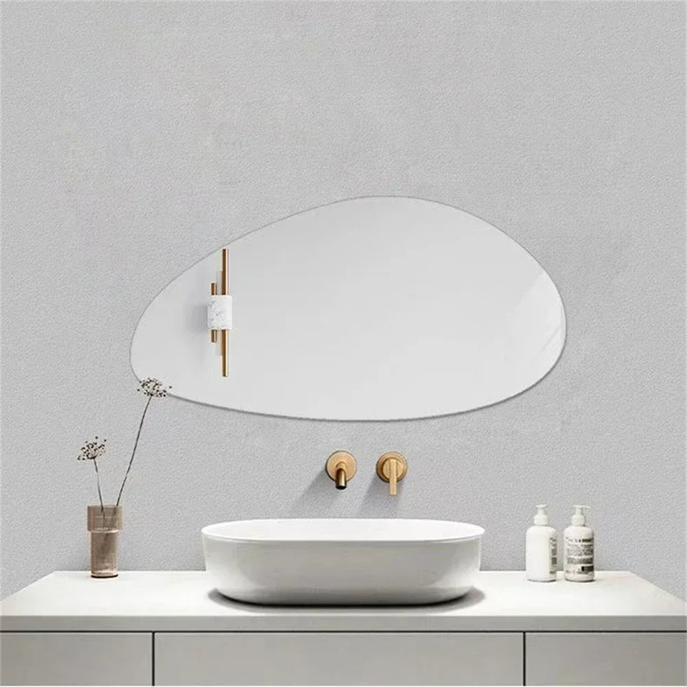 Irregular Mirror Wall Decorative Mirrors For Dressing Bedroom Living Room DIY Self-adhesive Mirror Art Wall Home Decor 3