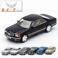 DCT 1/64 Mercedes Benz 500SEC Car Alloy Toys Motor Vehicle Diecast Metal Model Kids Xmas Gift Toys for Boys 1