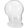 Glass Decorative Micro Landscaping Container Ecological Bottle Dome Cover with Base Terrariums for Plants Landscape Succulent 2