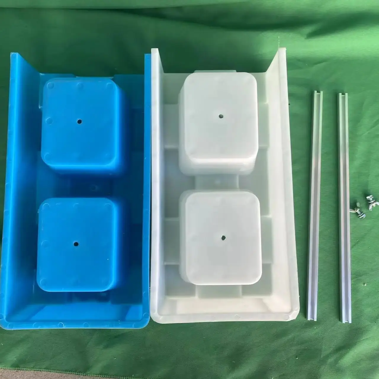 ABS Hollow brick plastic mold flower pot molds