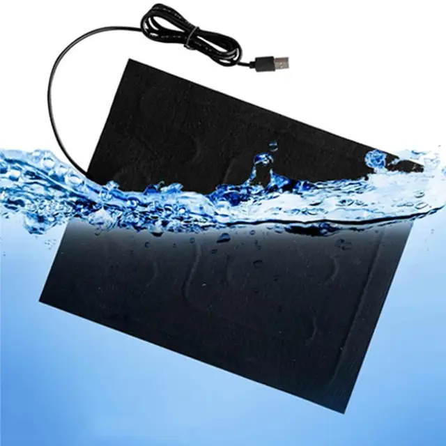 Usb Fűtőpad Elektromos Láz Hőszőnyeg Mosható Téli Fűtés Melegebb Párna Ágyágy Hőnövényes Ruhadarab Fűtőfűtés - Image 5