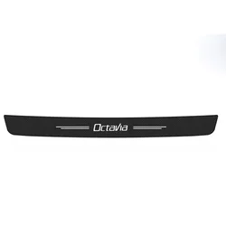 Carbon Fiber Car Door Sill & Trunk Bumper Protector Sticker - Anti - Scratch Guard (1Pc trunk)