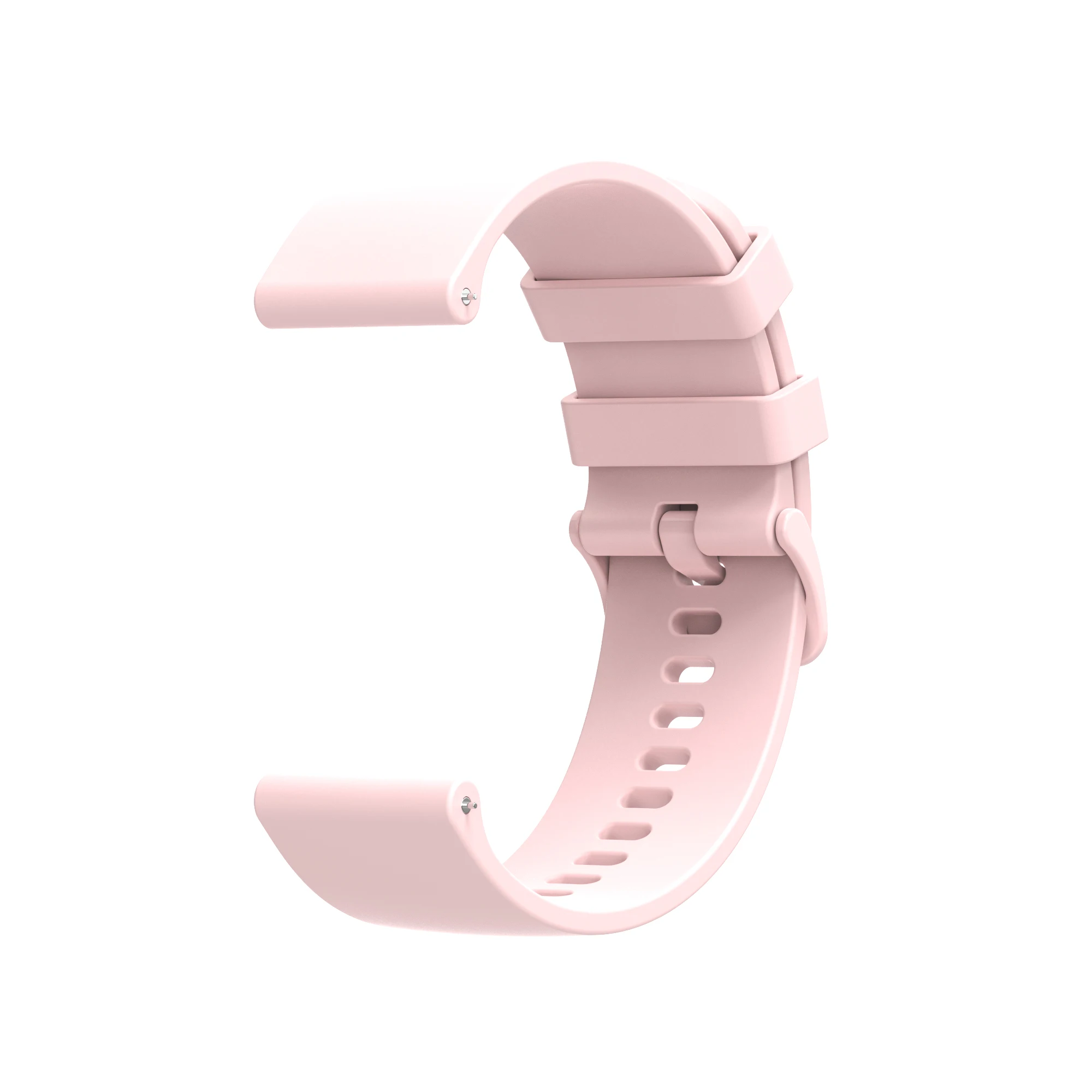 Versatile 20mm Silicone Smartwatch Strap - Universal Fit Bracelet