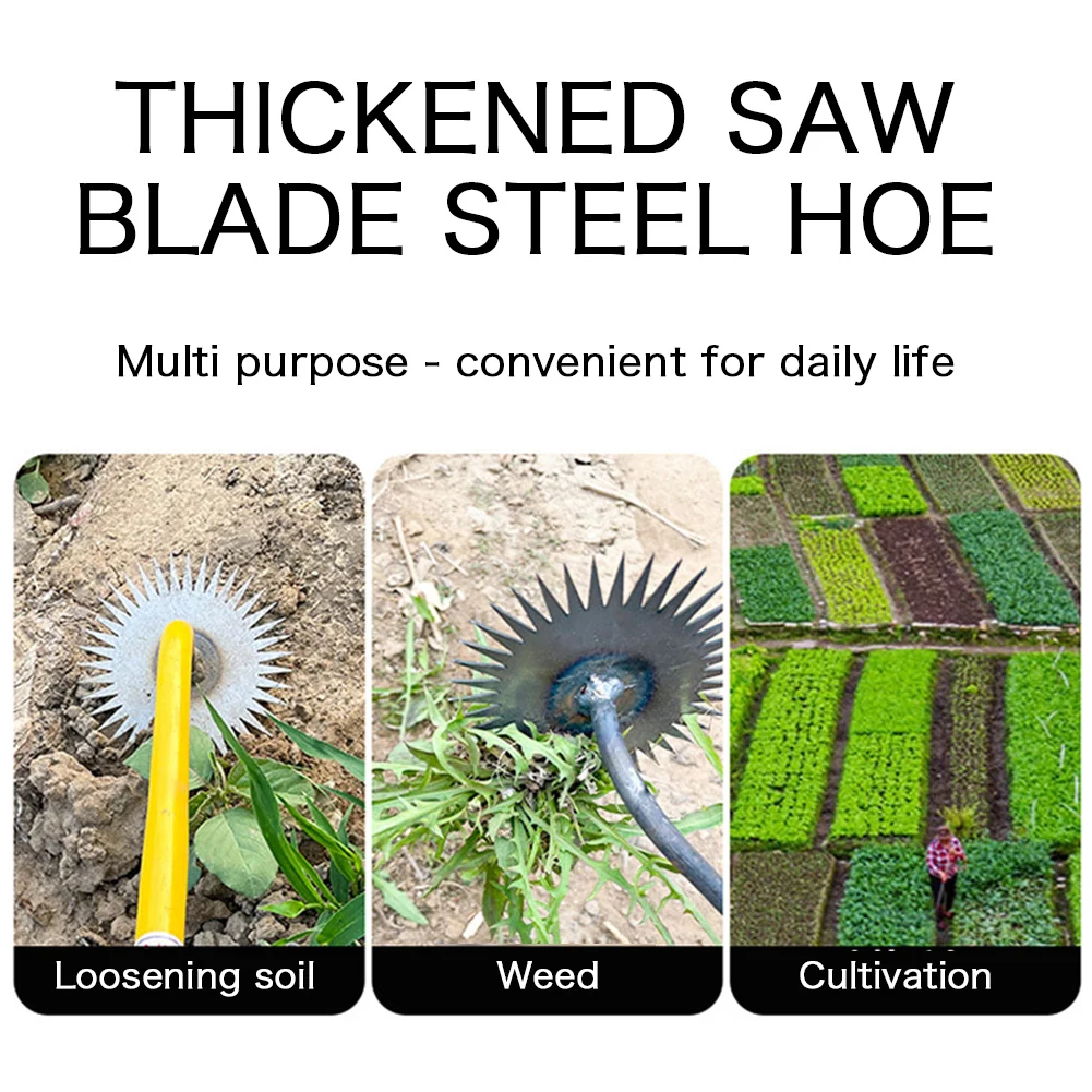 Weeding Artifact Manual Weed Remover Tool Multifunction Gardening Sunflower Hoe Rake Portable Weeding Tools For Lawn Care 5