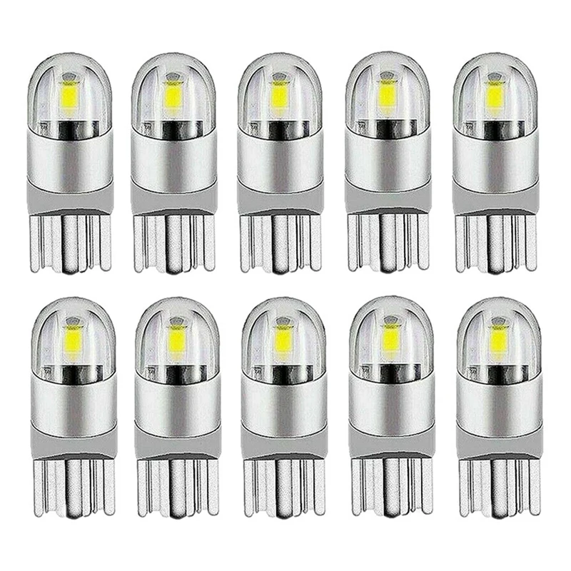 6000K Canbus T10 168 194 W5W Dome License Side Marker LED Light Bulb White 30Pcs Led Bulbs