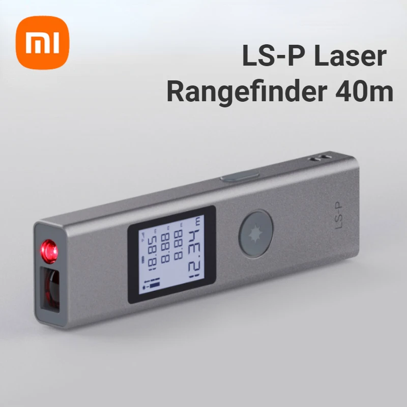 

Xiaomi DUKA ATuMan LS-P Laser Rangefinder 40m Mini Distance Meter Measuring Tools Portable Rechargeable Digital Lasers Meter