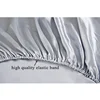 19MM 100% Mulberry Silk Fitted Sheet Deep 25cm Soft Flat Sheet Multicolor Multi Size ls0114-19003 5