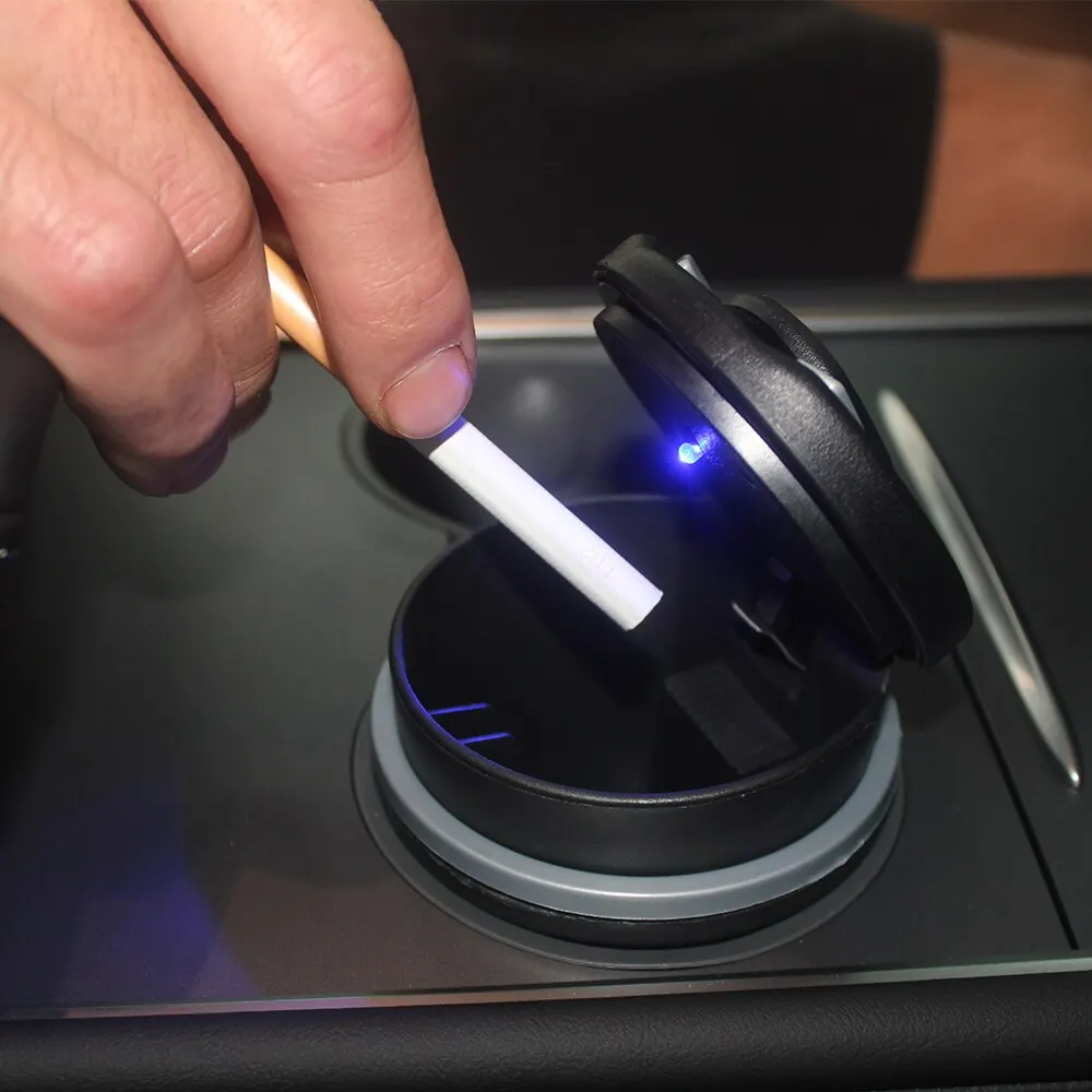 Chingde Cendrier, Cendrier Voiture, 2 Pièces Cendrier De Poche