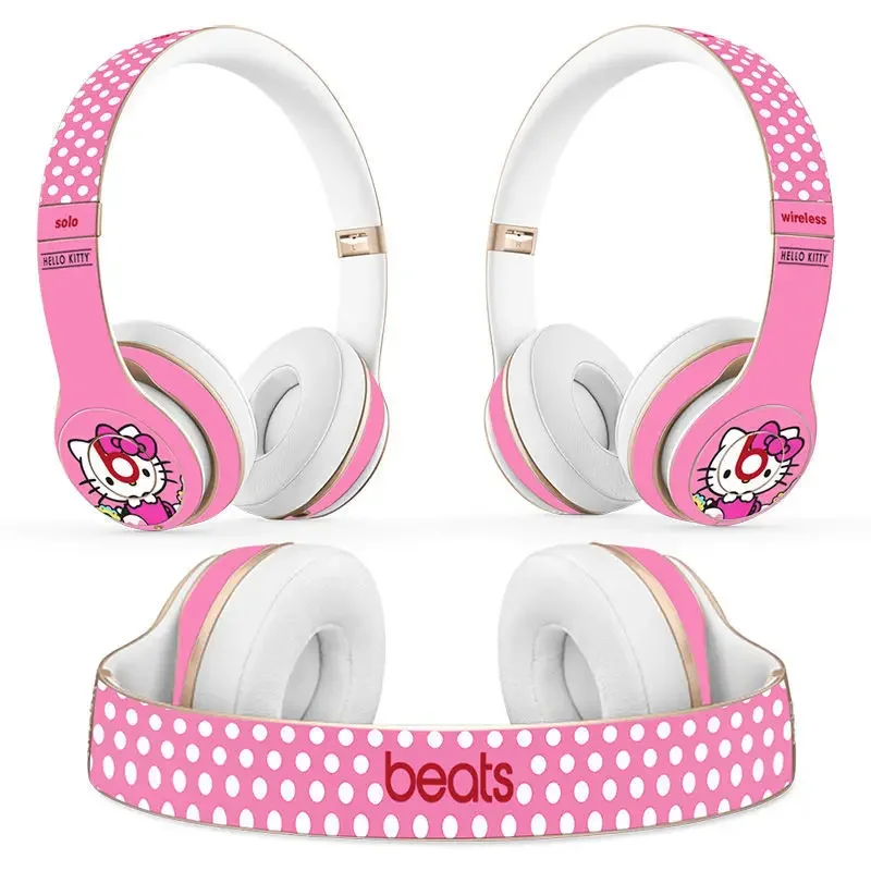 Hello Kitty Headphones Skin Sticker for Beats Solo 3 2 Cute