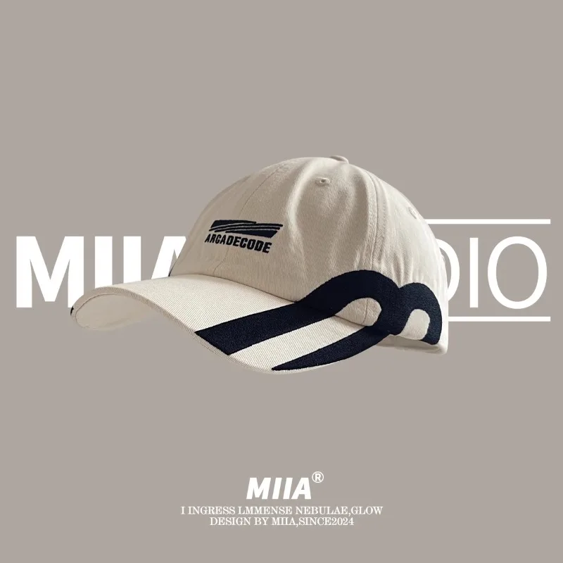 

Высококачественная американская нишевая бейсболка с двойной нитью и вышитыми буквами, мужская и женская трендовая уличная спортивная шляпа от солнца