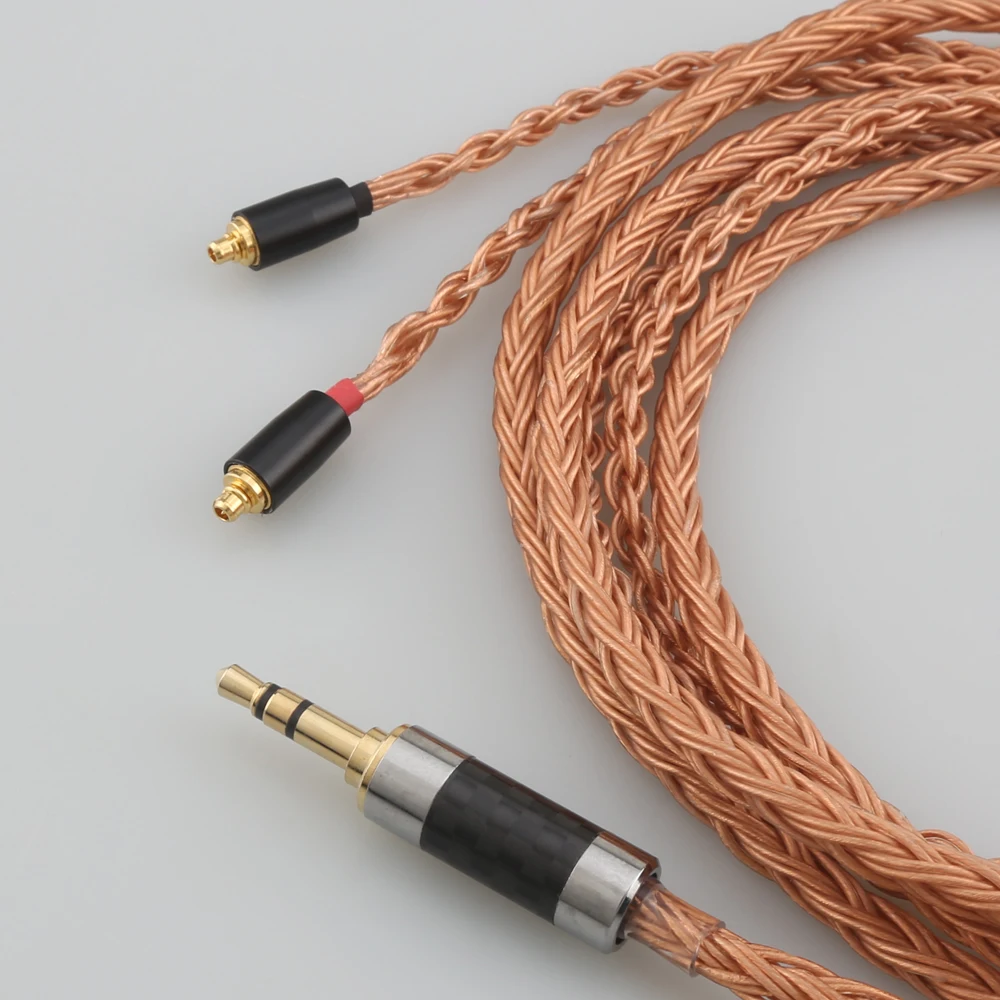 HiFi XLR 4.4mm 2.5mm 3.5mm Balanced 16 Core 99% 7N OCC Earphone Cable For AKG N5005 N30 N40 MMCX Sennheiser IE300 IE900