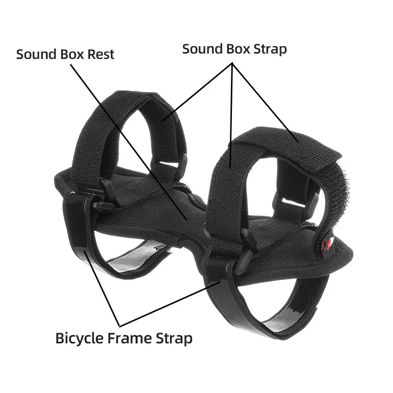Bicycle Bottle Cage Loudspeaker Stand Strap Holder Fits JBL Speaker Bluetooth Sound Box Water Kettle Stroller Scooter Parts