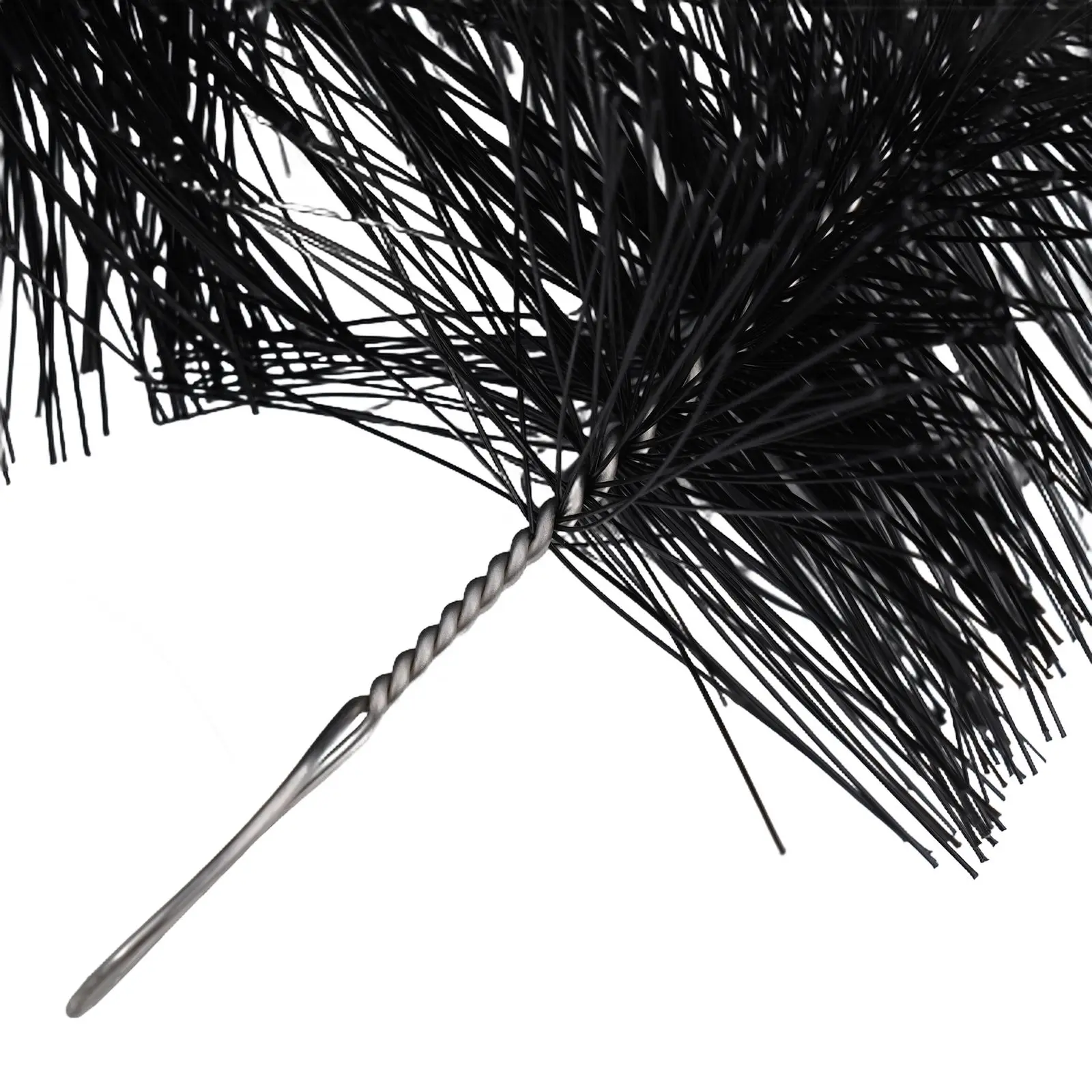 Gutter Brush Brush Fishponds Bristles & Wire Far From Debris Gutters Clean Stainless Steel Wire Core Most Gutters