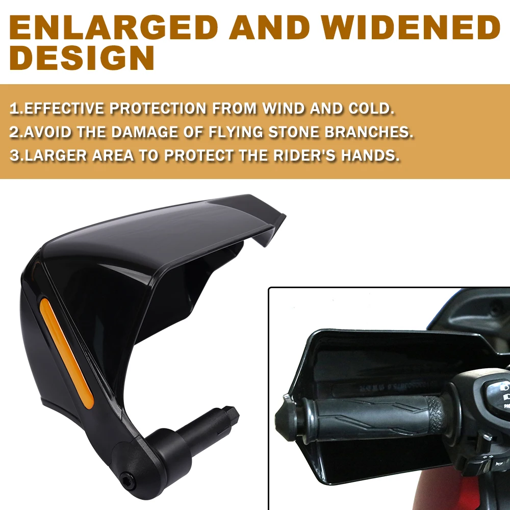 Motorhandkappen Voor Voor FUOCO 500 Voor GP800 Voor GP850 Voor NEXUS 300 500 250 E3 Motorfiets Handguard Shield Hand Guard Protector Voorruit Motorfiets Handbeschermers(BIcak