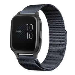 Elegant Milanese Mesh Bracelet - 20mm/22mm Premium Metal Watch Strap - 22mm (14 - Space - Gray)