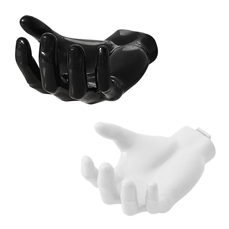 Funny Palm Up Hook Soap Holder Finger Hand Shape Design Wall Hanger Hooks Bathroom Storage Display Rack Decor Home Organization self adhesive hooks multifunctional hooks kitchen hook self adhesive wall hooks suction cup hook wall mounted basin hook bathroom organizer home storage accessories