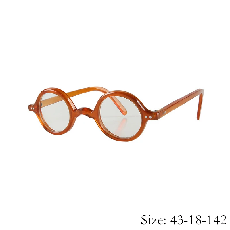 

New Fashion Vintage Eyeglass Frame Natural Buffalo Horn Retro Round Design Women Men Sphere Optical Myopia Using High Quality