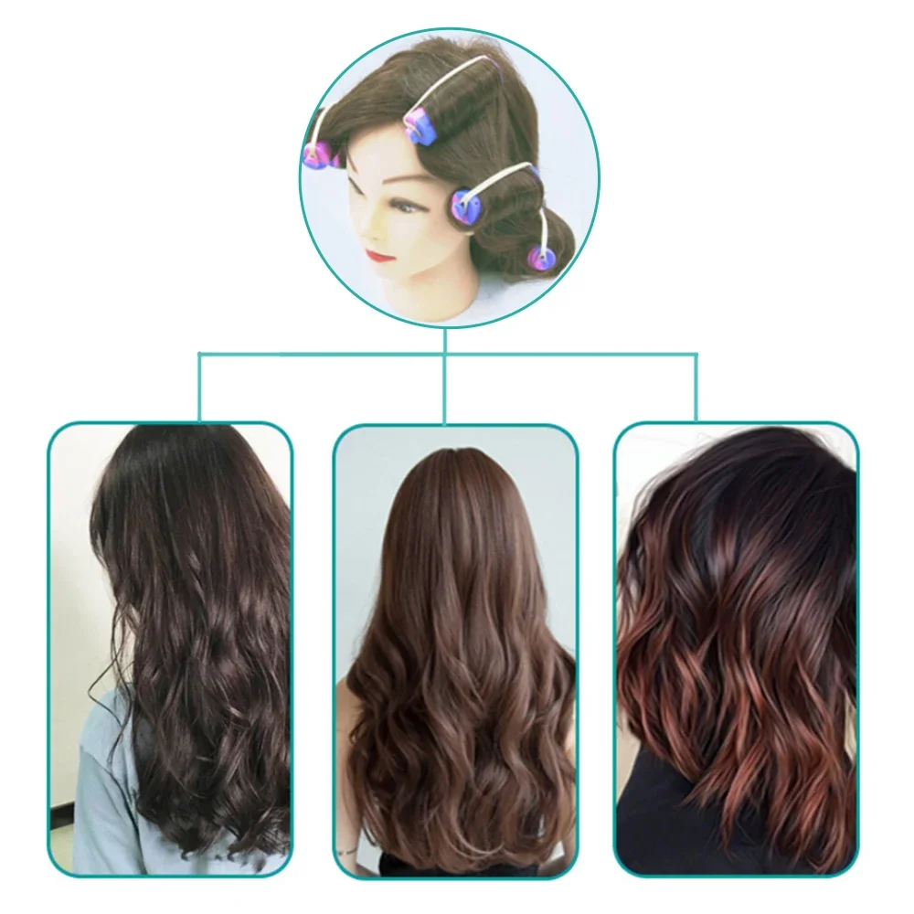 Hair Curler Pull Core Hair Roller Magic Curlers Rollers DIY Formers Salon Accessories Barber Styling Tool