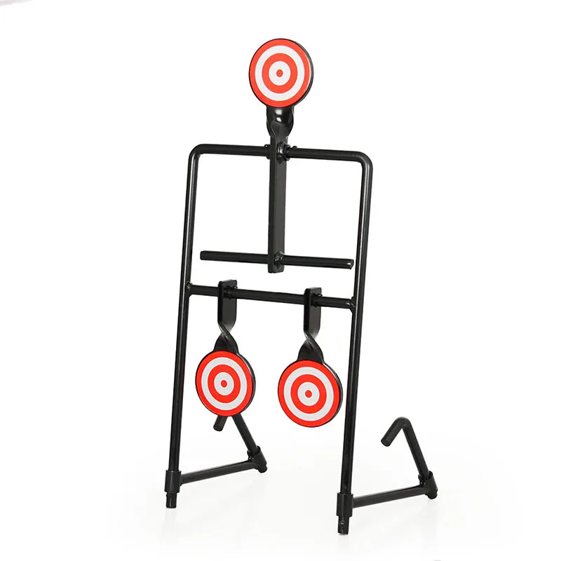 New 3 Targets Self Resetting Spinning Air Gun Rifle Shooting Target For