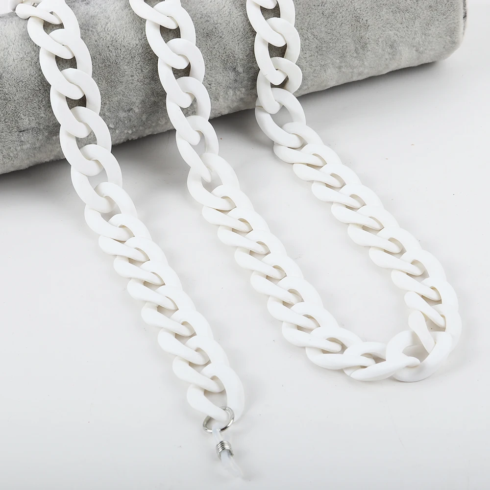 Unisex Fashion Matte Acrylic Eyewear Chain Lanyard