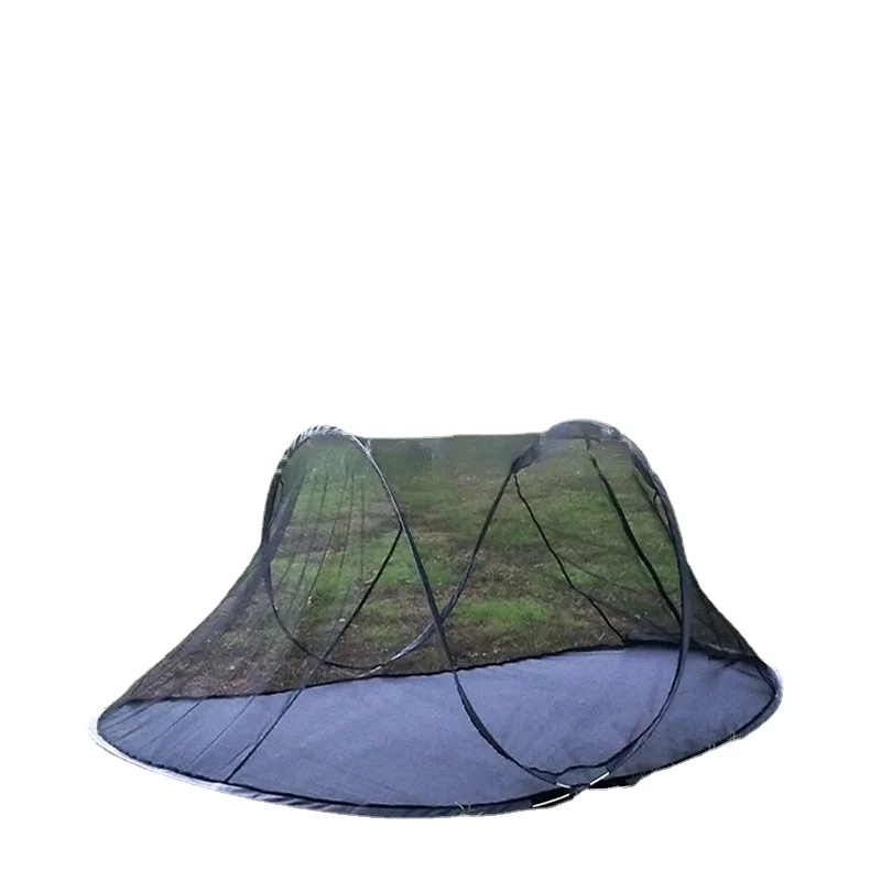 2-3 Person Automatic Pop Up Outdoor Mesh Camping Tent Anti Mosquito Family  Portable Light Gauze Beach Cycling Hiking Car Net