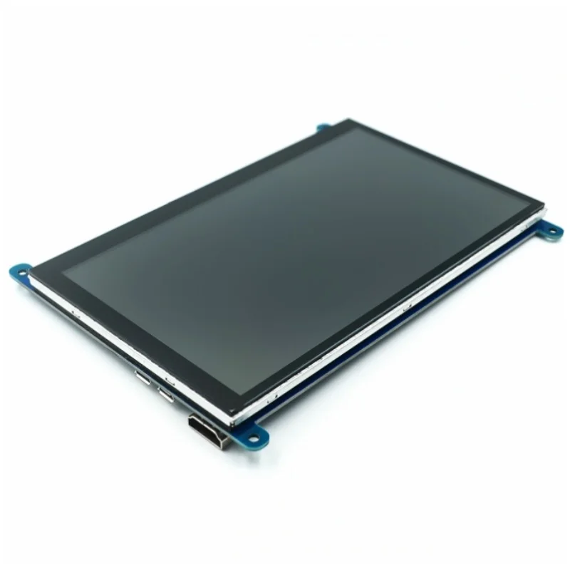 7인치 라즈베리 파이 4//+ 모니터 1024x600 IPS 5포인트 정전식 터치스크린 드라이브 무료 HDMI 디스플레이(Win10용)