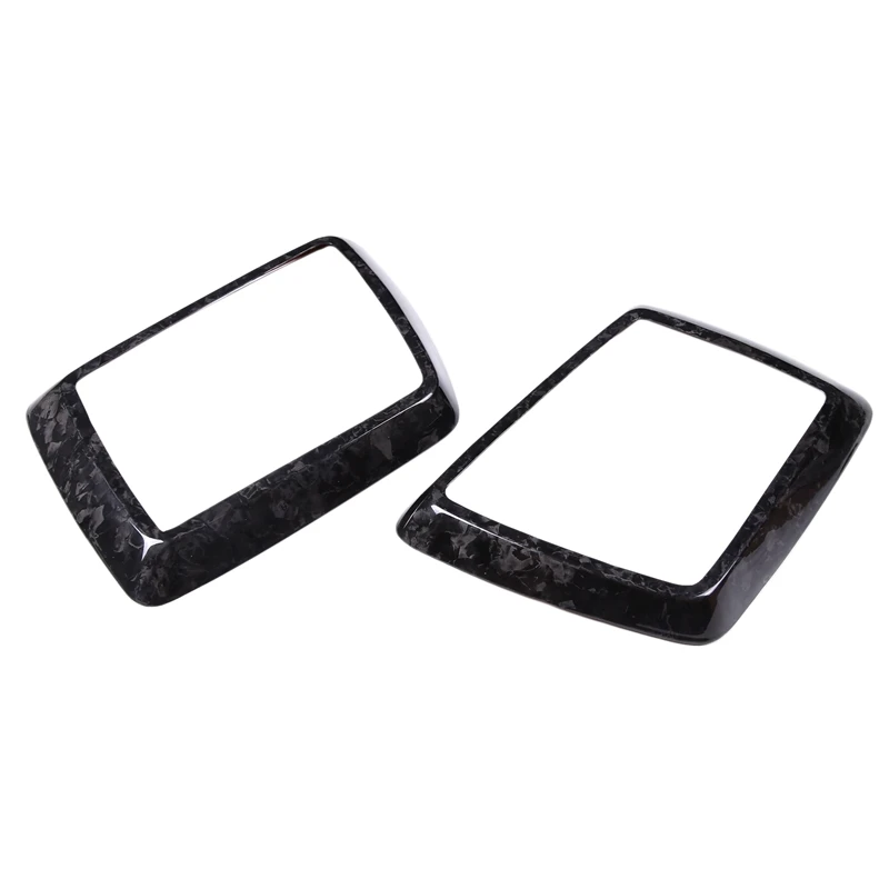 

Подходят для Mercedes Benz G Class 2019-2020, капот двигателя из натурального углеродного волокна, рамка поворотника, отделка крышки, Стайлинг автомобиля