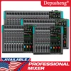 6/8/12/16 Channel Professional 256 DSP Audio Mixer DJ Controller Reverb Recording Mixing For Recording Stage Performance 1