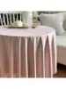 1pc Pink Classic Comforter Cloth Tablecloth for Wedding /Home Decoration 2