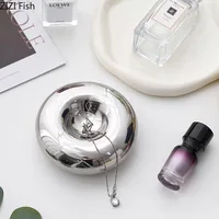 Solid Color Ceramic Storage Tray for Women in This Room Necklace Jewelry Storage Tray Creative Home Decoration Storage Tool 2