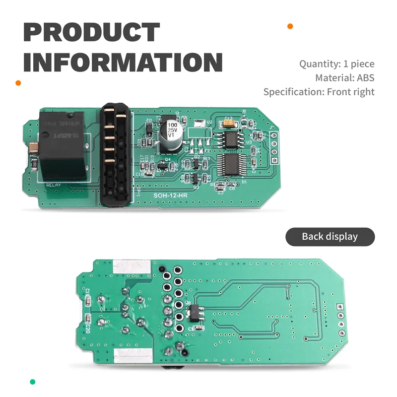 N62R-VW SKODA Rapid Ameo Polo/Derby Vento-IND Ibiza/ST SEAT 6R0959801AH 6R0959802 새 윈도우 모터 모듈 앞 우측