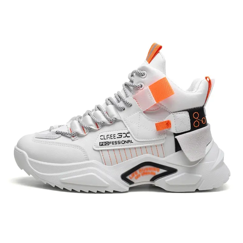 

Man's Shoes Breathable High Top Sneakers 2022 Spring Autumn Casual Lightweight Sport Running Tennis Shoe fashion Platform Loafer